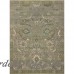 Bungalow Rose One-of-a-Kind Dravis Oriental Hand Knotted Wool Green Area Rug BNRS7545